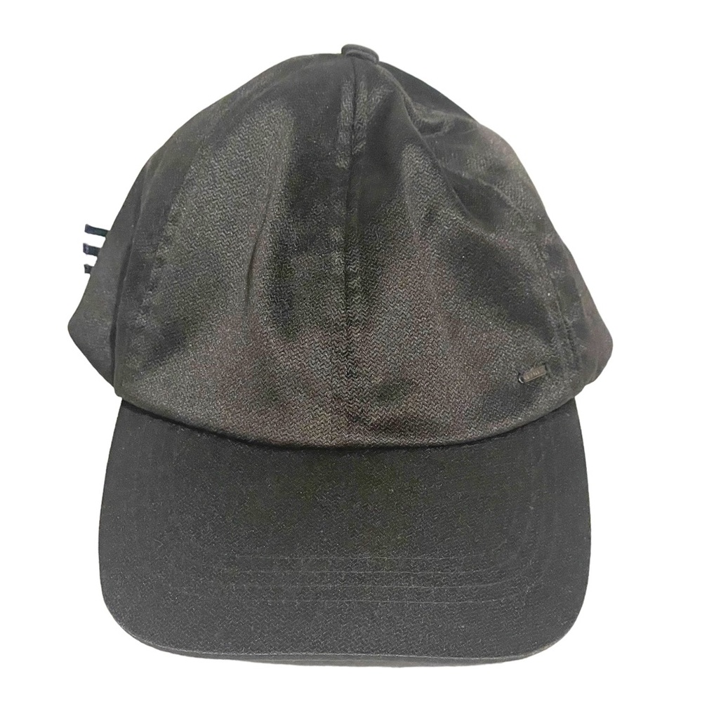 Nautica Womens One Size Black Satin Baseball Cap Hat